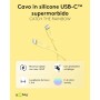 Cavo USB-C&trade Maschio/Maschio USB 2.0 in Silicone 1,5 metri Giallo