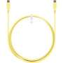 Cavo USB-C&trade Maschio/Maschio USB 2.0 in Silicone 1,5 metri Giallo