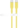 Cavo USB-C&trade Maschio/Maschio USB 2.0 in Silicone 1,5 metri Giallo