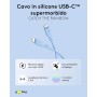 Cavo USB-C&trade Maschio/Maschio USB 2.0 in Silicone 1,5 metri Azzurro