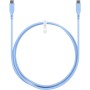Cavo USB-C&trade Maschio/Maschio USB 2.0 in Silicone 1,5 metri Azzurro
