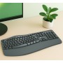 Tastiera Ergonomica Wireless Slim Design Curvo