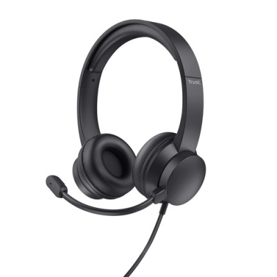 TRUST CUFFIE CON MICROFONO HS-150