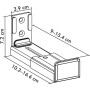 Supporto da Parete per Soundbar da 9 a 15,4 cm
