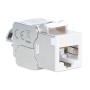 Frutto Keystone RJ45 Cat.6A 10G Slim STP Toolless Bianco