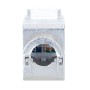 Frutto Keystone RJ45 Cat.6A 10G Slim STP Toolless Bianco