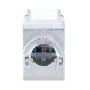 Frutto Keystone RJ45 Cat.6A 10G Slim STP Toolless Blu