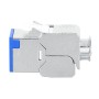 Frutto Keystone RJ45 Cat.6A 10G Slim STP Toolless Blu