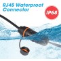 Accoppiatore Keystone da Pannello RJ45 Cat.6 STP Impermeabile IP68