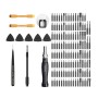 Kit Valigetta 145 pezzi Cacciavite Bussole e Punte Professionali