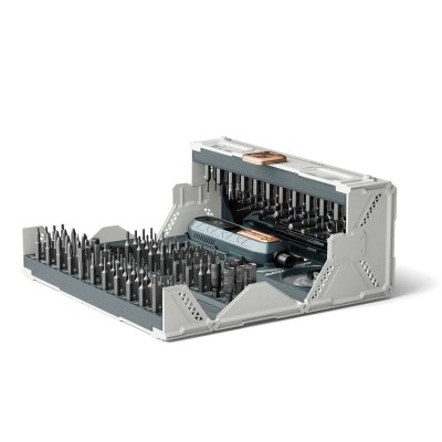 Set attrezzi 180 pezzi in 1 Cacciavite, Bussole e Punte