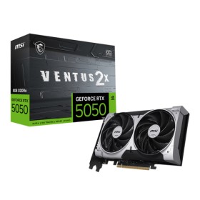MSI VGA RTX 5050, RTX 5050 8G VENTUS 2X OC, 8GB GDDR6, HDMI/DP*3, ATX, DUAL FAN, OC