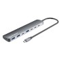 Hub 7 porte USB3.2 10G/5G 4x USB-C&trade + 3x USB-A con Power Delivery