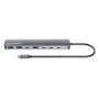 Hub 7 porte USB3.2 10G/5G 4x USB-C&trade + 3x USB-A con Power Delivery