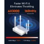 Mesh Router Wi-Fi 6 AX3000 Dual Band Gigabit, WR3000S