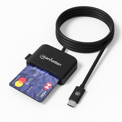 Lettore di Smart Card USB-C&trade con Slot per MicroSD