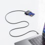 Lettore di Smart Card USB-C&trade con Slot per MicroSD