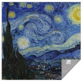 Panno Protettivo Multifunzionale Lavabile Antispruzzo per Oggetti Fragili Starry Night M