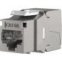 Frutto Keystone RJ45 STP C6A Toolless Silver