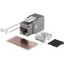Frutto Keystone RJ45 STP C6A Toolless Silver