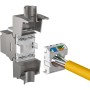 Frutto Keystone RJ45 STP C6A Toolless Silver
