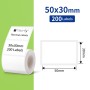 200 Etichette di Ricambio in Carta Termica Formato 50x30 mm