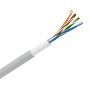 Cavo Cat. 5E Rigido U/UTP LSZH in Matassa 300m Grigio