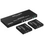 Splitter Extender HDMI 1x2 con IR su CAT6/6a/7 70 M