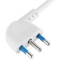Multipresa 5 Posti Italiana Bipasso / Schuko con spina 16A angolata