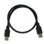 Cavo USB 3.2 A maschio/A maschio 0,5 m Nero