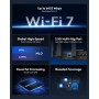 Mesh Router WiFi 7 Dual-Band Gigabit BE6500 2,5G WAN 6500Mbps, WR6500H