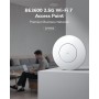 Punto di Accesso Wireless WiFi 7, 3600 Mbps Porta 2.5G Montaggio a Muro/Soffitto, BE3600