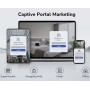 Punto di Accesso Wireless WiFi 7, 3600 Mbps Porta 2.5G Montaggio a Muro/Soffitto, BE3600