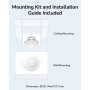 Punto di Accesso Wireless Multi-Gigabit Tri-band WiFi 7 BE11000 Mesh a Muro/Soffitto, AP11000
