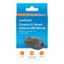 Mouse Ottico USB 1000 Dpi Nero, Confort II