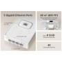 Punto di Accesso Wireless WiFi 5 Gigabit Dual Band  AC1200 Poe con Supporto Mesh, a Muro, AP1300W