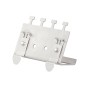 Adattatore per Modulo Keystone 4xRJ45 per Guida DIN