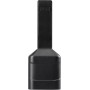 Spina Italiana Ultrapiatta USB tipo A e USB-C&trade 2P+T250V 10A 20W, Nero
