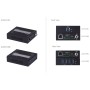 Estensore USB 3.0 Gen. 1 CAT 6A a 4 porte (100 m), UCE33100
