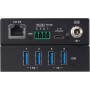 Estensore USB 3.0 Gen. 1 CAT 6A a 4 porte (100 m), UCE33100
