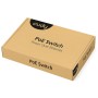 Switch Gigabit PoE+ 24 Porte con 2 Uplink GBE e 2 Gigabit SFP, GS1026PS2 Nero