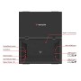 Doppio Monitor Portatile 15,6'' Full HD 1080p Essentials