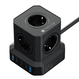 Multipresa da Tavolo USB Cube 5p 2xUSB-A 3xUSB-C&trade