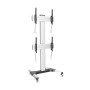 Supporto a Pavimento per 2 TV LCD/LED 32-60'' per Video Wall