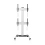 Supporto a Pavimento per 2 TV LCD/LED 32-60'' per Video Wall