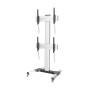 Supporto a Pavimento per 2 TV LCD/LED 32-60'' per Video Wall