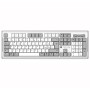 Tastiera Standard USB con Cavo, Bianco e Grigio