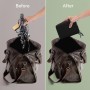 Borsa Organizer Compatta per Accessori Ufficio Fotografia Viaggi, Nero