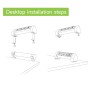 Multipresa da Tavolo 2 prese Italiane Bipasso 1 USB-C&trade e 1 USB-A