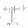 Supporto a Pavimento per 2 TV LED/LCD 25-55'' per Video Wall